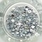 Wedding Heart Button Bundle – 50 Wedding-Themed Buttons with Silver Pearls, Gems & Sequins – DIY Craft Kit for 8x10 Canvas Art